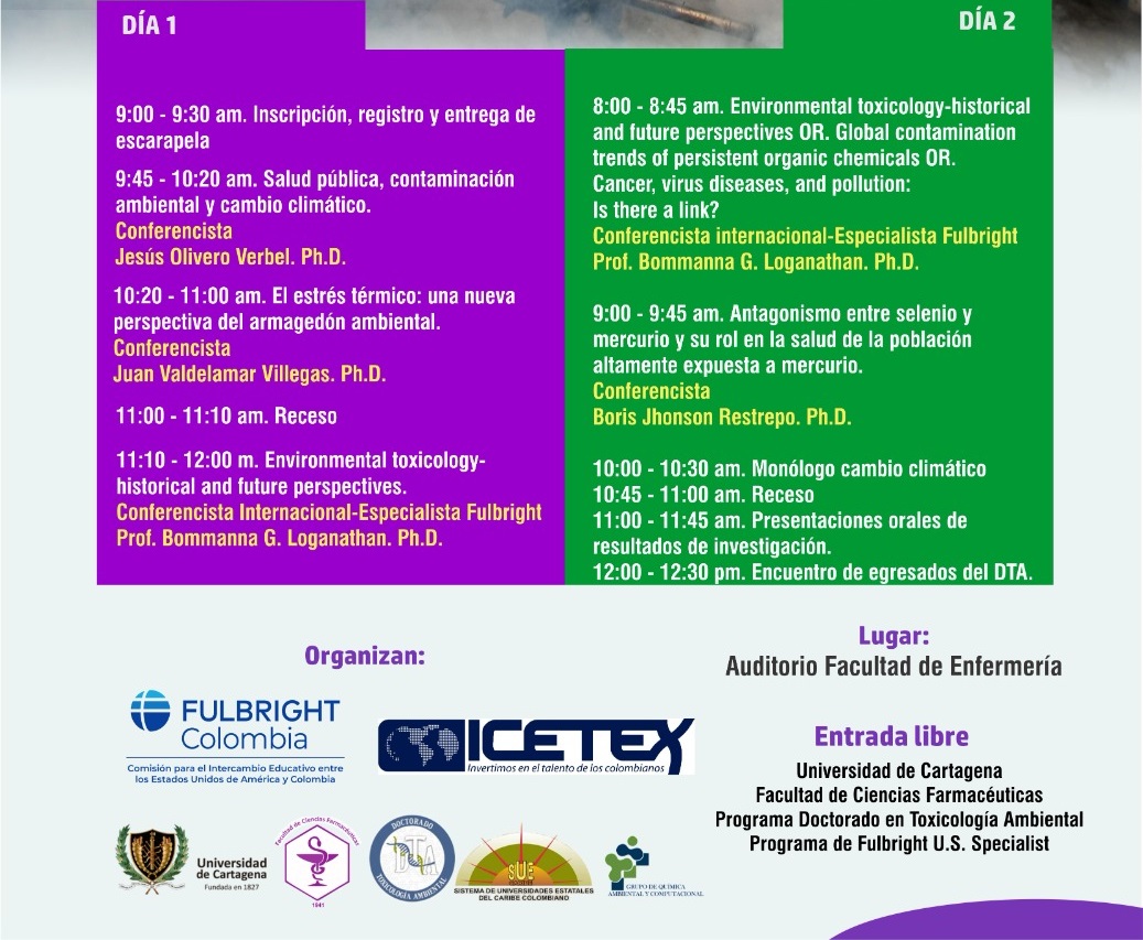 V Simposio Internacional en Toxicologia Ambiental