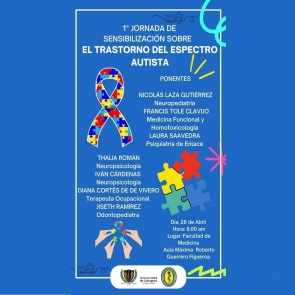 1ra. Jornada sobre el Trastorno del Espectro Autista