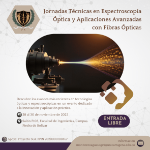 Jornadas Técnicas en Espectroscopía Óptica y Aplicaciones Avanzadas con Fibras Ópticas