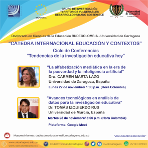 Ciclo de Conferencias “Tendencias de la investigación educativa hoy”