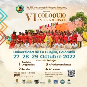 VI Coloquio Internacional: Maestras de Pueblos Originarios, Rurales, Africanas y Afrodescendientes