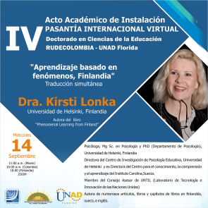 Conferencia “Aprendizaje basado en fenómenos, Finlandia”