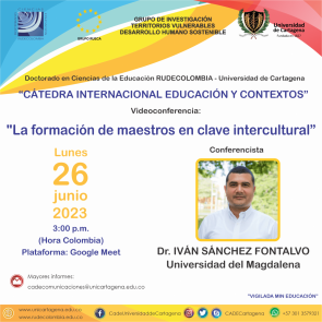 Conferencia "La formación de maestros en clave intercultural”