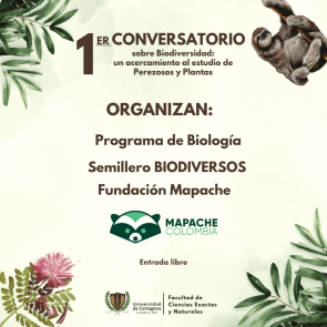 1er. Conversatorio sobre biodiversidad: Un acercamiento al estudio de Perezosos y Plantas