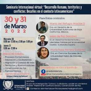 Seminario Desarrollo Humano, territorios y conflictos