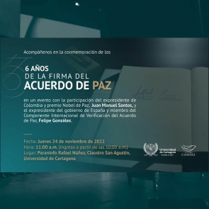 Conmemoración 6 Años de la Firma del Acuerdo de Paz