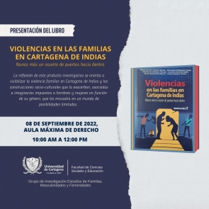 Presentación del Libro "Violencias en las familias en Cartagena de Indias" 