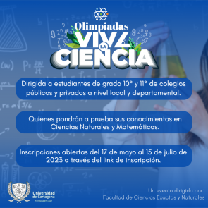 Olimpiadas "Viva la Ciencia"