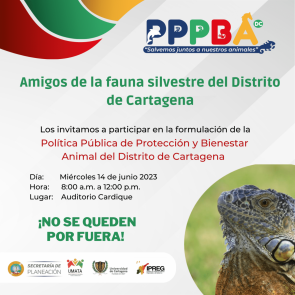 Política Pública de Protección y Bienestar Animal del Distrito de Cartagena