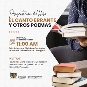 Presentación del Libro "El Canto Errante y Otros Poemas"