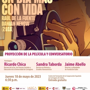 Proyección y conversatorio de la película: "Un día más con vida